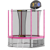 Батут Hasttings Classic Game Pink 2,44 м