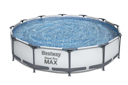 Каркасный бассейн Bestway Steel Pro Max 5612X (427x122, с фильтр-насосом и лестницей)