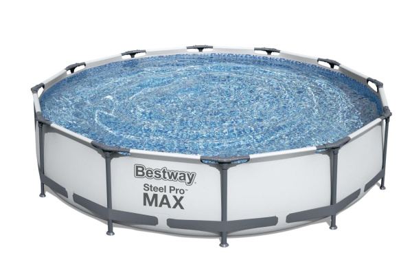 Каркасный бассейн Bestway Steel Pro Max 5612X (427x122, с фильтр-насосом и лестницей)