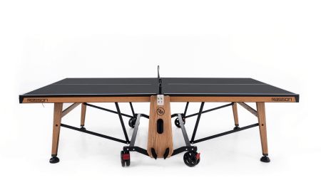 Теннисный стол складной для помещений "RASSON PREMIUM T01 Indoor" (натуральный дуб) с сеткой