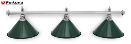 Светильник Fortuna Prestige Silver Green 3 плафона