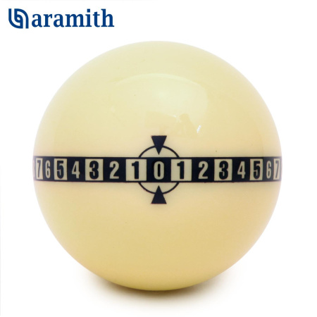 Набор тренировочный Aramith Aiming by the Numbers Pool ø57,2мм 2шара/блистер