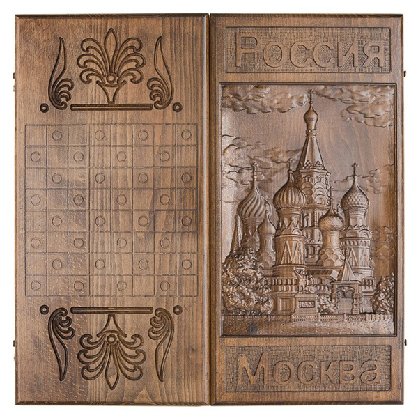 Нарды резные "Москва", Ustyan