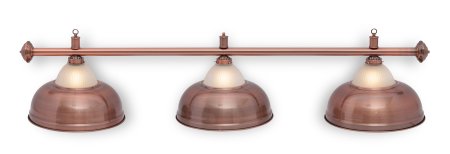 Светильник Fortuna Crown Red Bronze 3 плафона