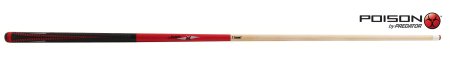 Кий Poison VX⁴ Jump Red and Black GTX™ Grip 2PC Пул 7,5oz
