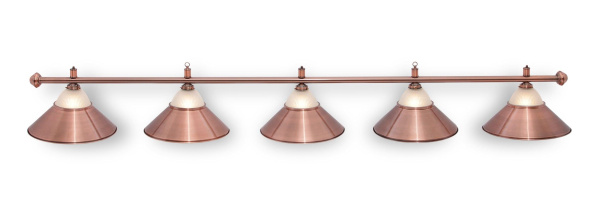 Светильник Alison Red Bronze 5 плафонов