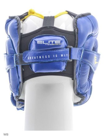 Шлем Everlast Elite Leather Синий L/XL