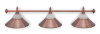 Светильник Fortuna Alison Red Bronze 3 плафона