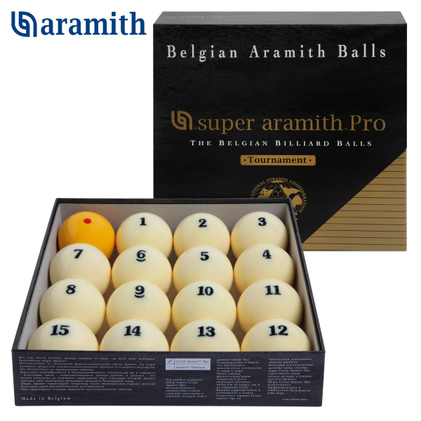 Шары Super Aramith Pro-Cup Tournament Standard Quality Pyramid ø67мм