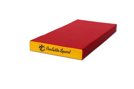 Мат Perfetto Sport № 1 (100 х 50 х 10) красно/жёлтый