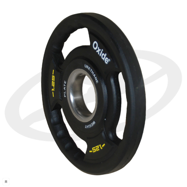 Полиуретановые олимпийские диски Oxide Fitness OWP02 1.25 кг.