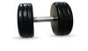 Гантель Barbell 30 кг классик с вращающейся ручкой хром 