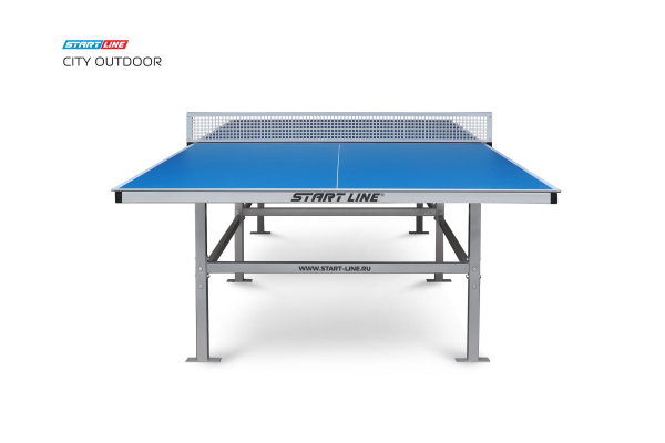 Теннисный стол Start line City Outdoor с сеткой BLUE