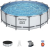 Каркасный бассейн Bestway Steel Pro MAX 5612Z (488x122, с фильтр-насосом и лестницей)