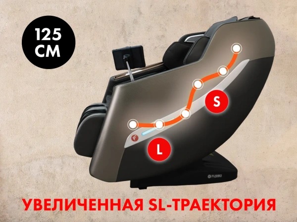 Массажное кресло FUJIMO KENKO Business Edition Графит