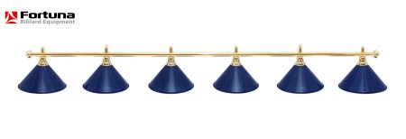 Светильник Fortuna Prestige Golden Blue 6 плафонов