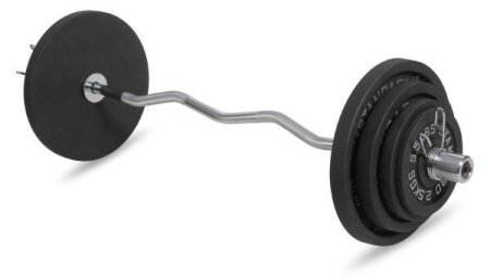 Гриф 50 мм. W-образный 1,2 м. до 120 кг. VictoryFit VF-S5012W120
