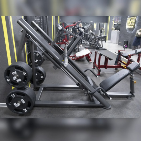 Жим ногами под углом 45 на свободных весах AnyFit PEB203