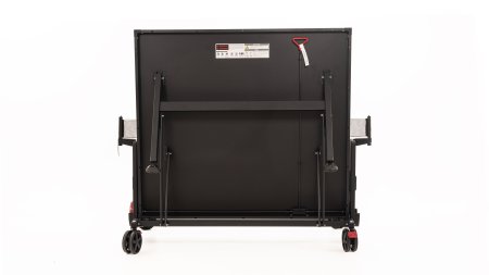 Теннисный стол складной для помещений "RASSON PREMIUM T01 Indoor" (274 х 152,5 х 76 см, черный ясень) с сеткой