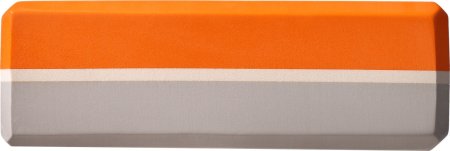Блок для йоги Bradex SF 0731, оранжевый/серый