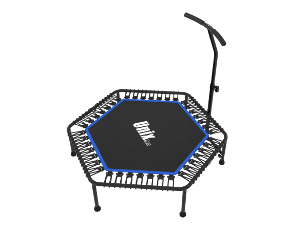 Батут спортивный UNIX Line FITNESS Blue (130 cm)