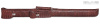 Тубус QK-S Tomahawk 1x1 коричневый аллигатор