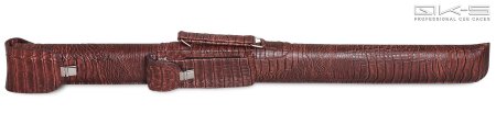 Тубус QK-S Tomahawk 1x1 коричневый аллигатор