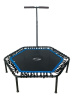 Фитнес -батут SportElite 135см FB-1370 с ручкой