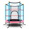 Батут детский DFC SMRKIDS 55" с сеткой, PINK