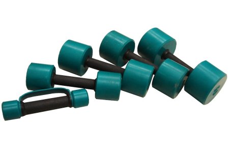 Гантель "фитнесс" цветная 1,5 кг "Barbell"