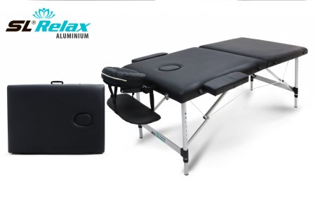 Массажный стол Aluminium (black)