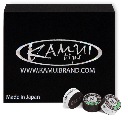Наклейка для кия Kamui Snooker Black ø11мм Medium 1шт.