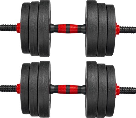 Гантели пластиковые 2*10 кг