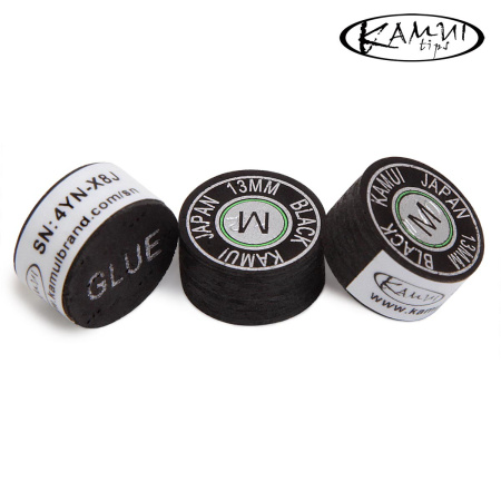 Наклейка для кия Kamui Black ø13мм Medium 1шт.