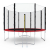 Батут с сеткой DFC PELPO 12ft с лестницей, RED