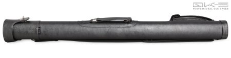 Тубус QK-S Musketeer 1x1 с отделением для удлинителя серый металлик