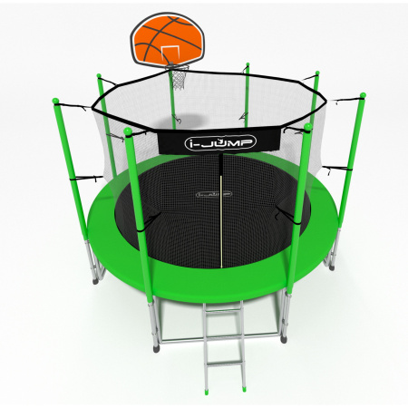 Батут i-Jump Basket 12ft green