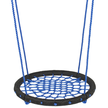 Качели KBT Гнездо Oval / 188.001.004.001 (черный/синий)