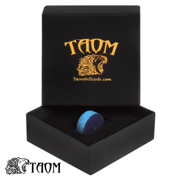Наклейка для кия Taom 2.0 Break&Jump Blue ø14мм в индивидуальной упаковке 1шт.