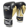 Перчатки тренировочные Everlast Powerlock PU Черный/Золотой 10 Oz
